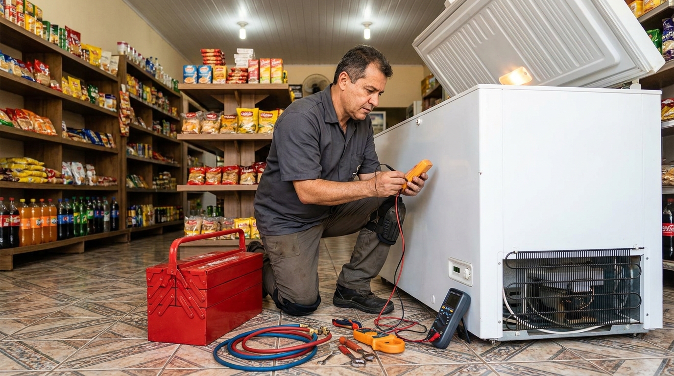Ajuste de Temperatura do Freezer em Jaboatão dos Guararapes‑PE